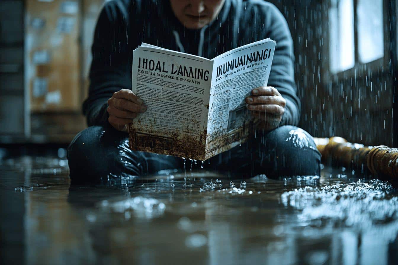 Assurance habitation : que faire en cas de dégât des eaux : guide pratique